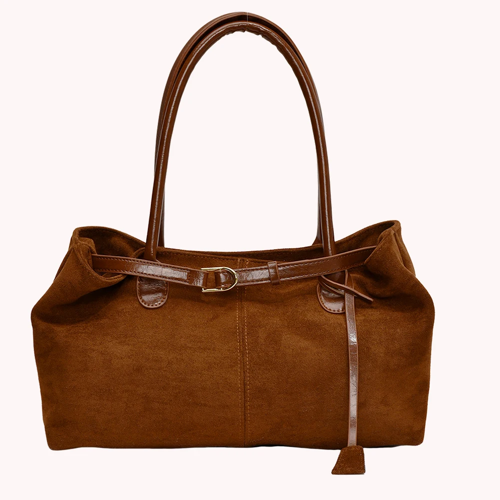 

Женская модная сумка через плечо из искусственной кожи, большая вместительная повседневная сумка-тоут с застежкой, простая дорожная сумка, модная рабочая сумка