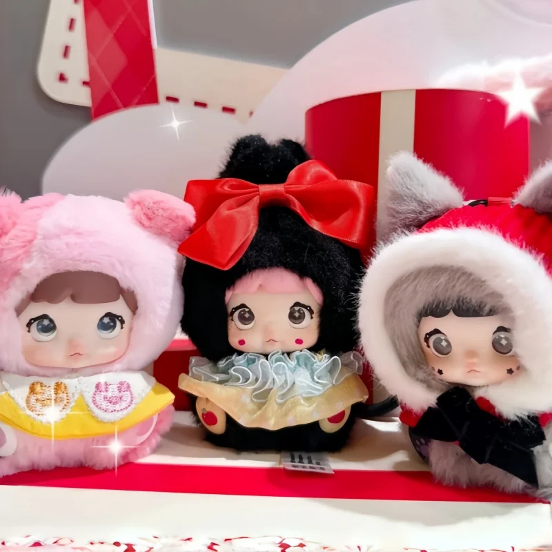 

New Nommi Baby Mibao Fairytale Town Series Blind Box Cute Plush Vinyl Dolls Figuriner Mystery Surprise Box Decoration Toys Gifts