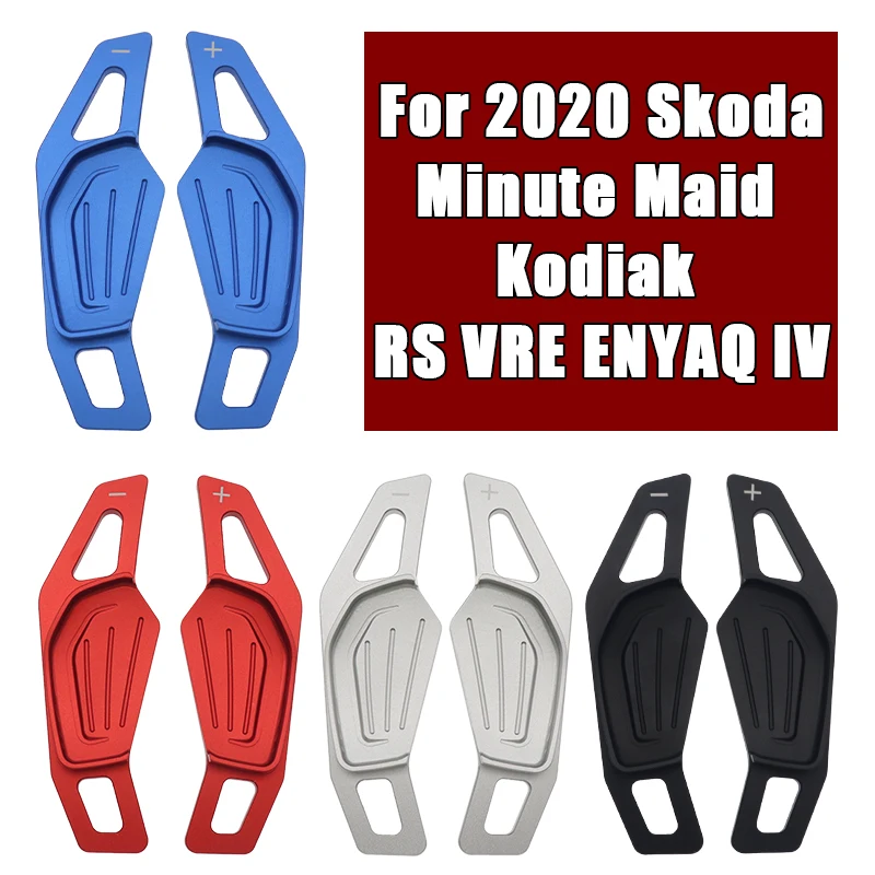 

Car Steering Wheel Shift Paddle Extend Shifters Sticker DSG Gear For Skoda 2020 Octavia A8 MK4 ENYAQ IV RS VRE 2021 Karoq Kodiaq