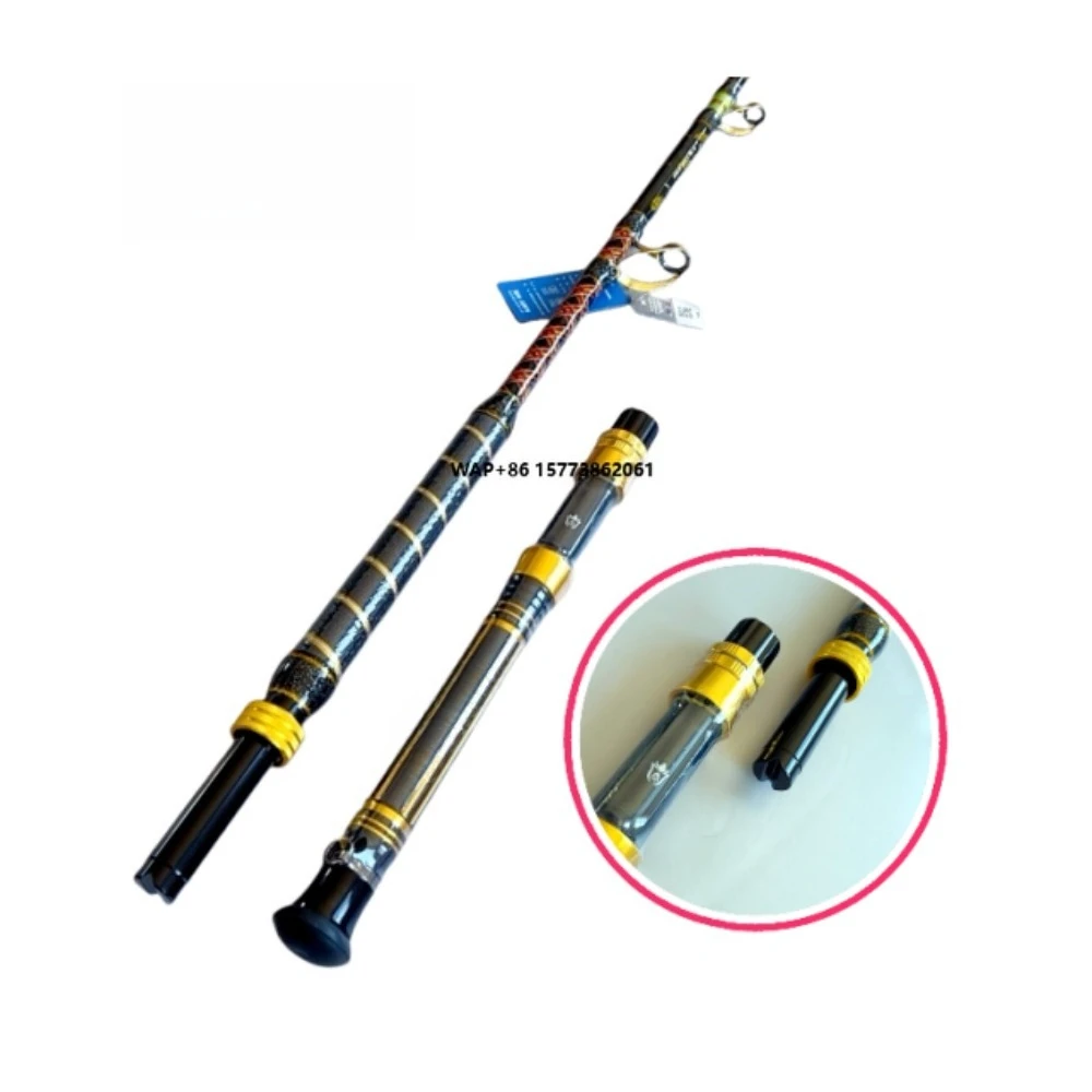 

Carbon Fiber Fishing Rod Fast Action Senior Rod for Saltwater 200g-600g Lure Weight Composite Handle