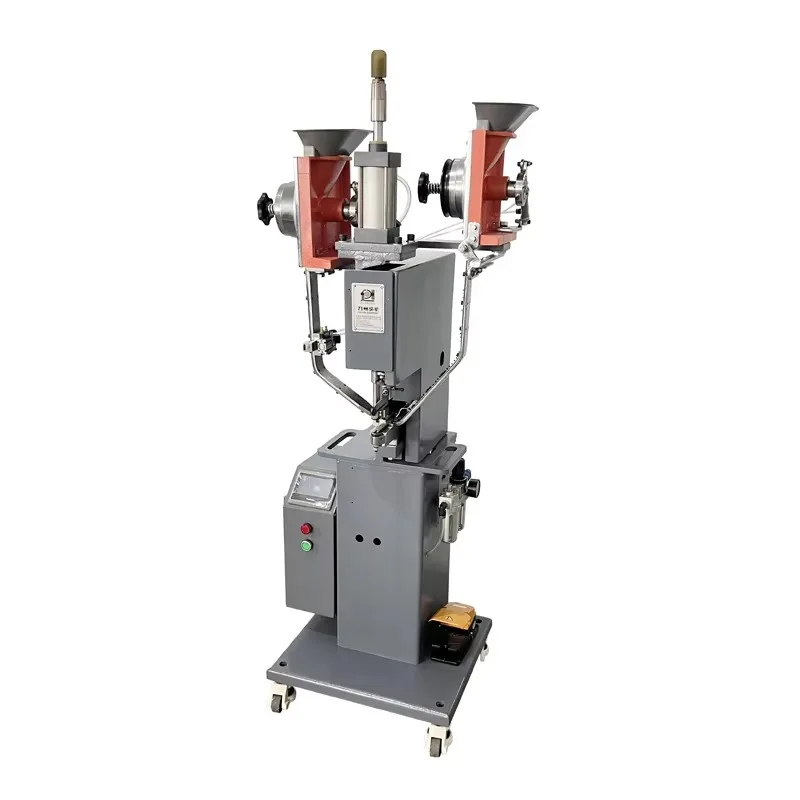 Fully Automatic Slippers Riveting Machine Pneumatic Climbing Buckle Fastening Machine for Clogs JZ-989N-PS