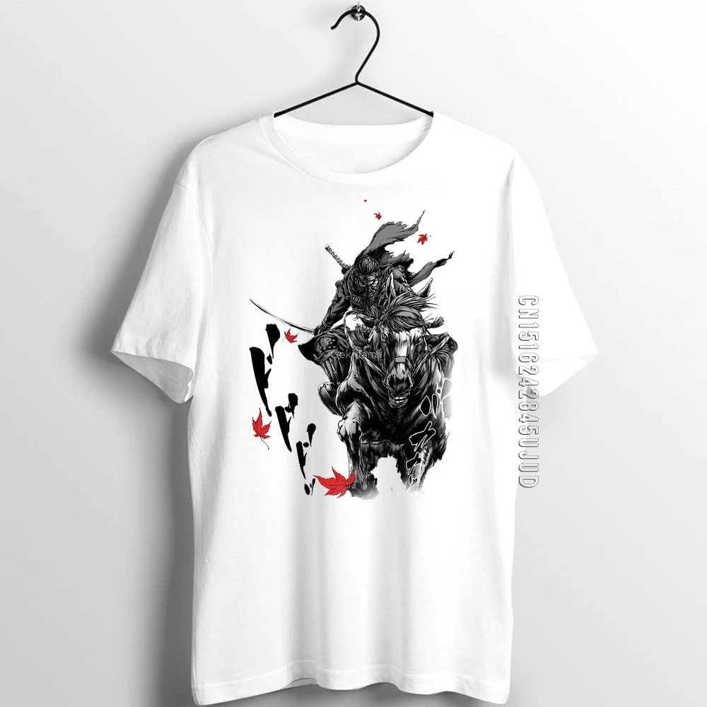 Men's T Shirt Ghost of Tsushima Awesome Artwork Printing Tshirt For Male Graphic Tops & Tees O-Neck Camiseta