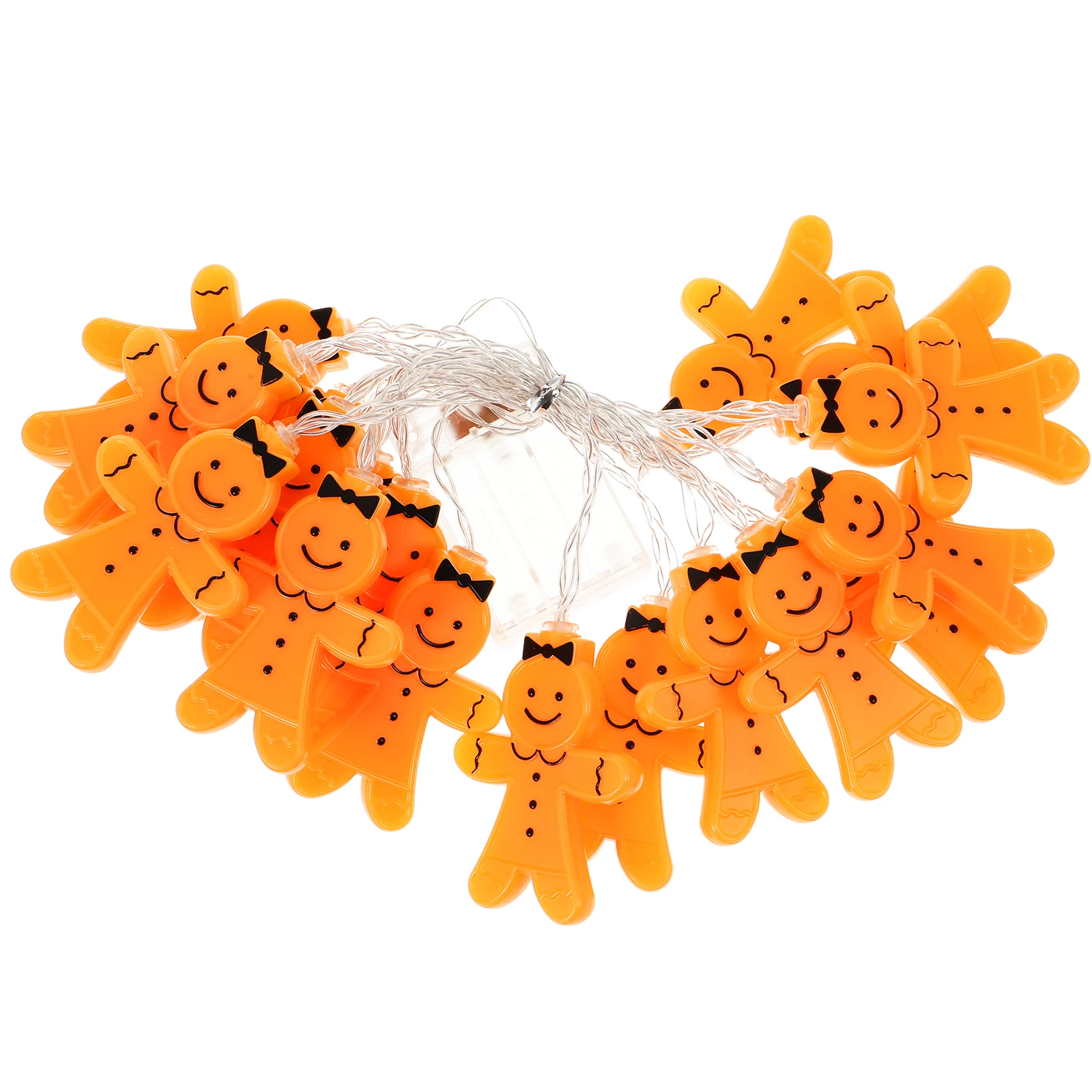 

Garland Gingerbread Man String Lights Christmas Lamp Decor Decoration for