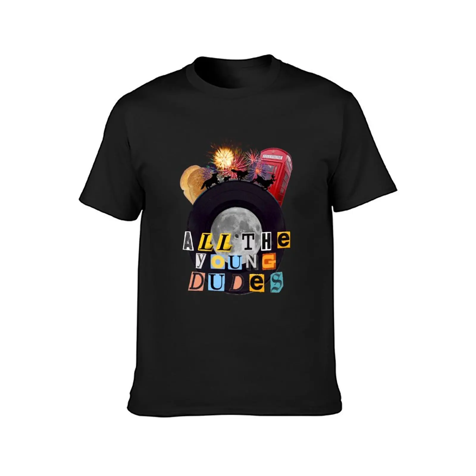 All The Young Dudes Marauders Print T-Shirt aesthetic clothes summer clothes fruit of the loom mens t shirts