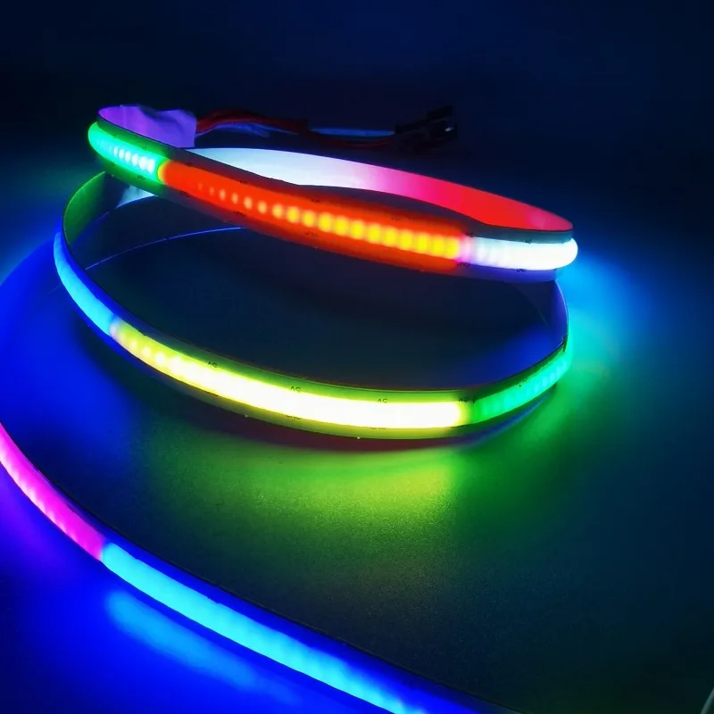 

5V COB FOB WS2812B SK6812 332Led RGB Smart Dream Color Magic Digital Addressable Full Color Led Strip High Density Flexible Tape