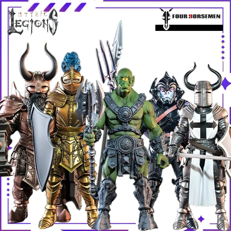 

[In Stock] Four Horsemen Studios Mythical Legion Series: Support 2, Golden Knight 2, Finished Model, Movable Joint Model, Gift