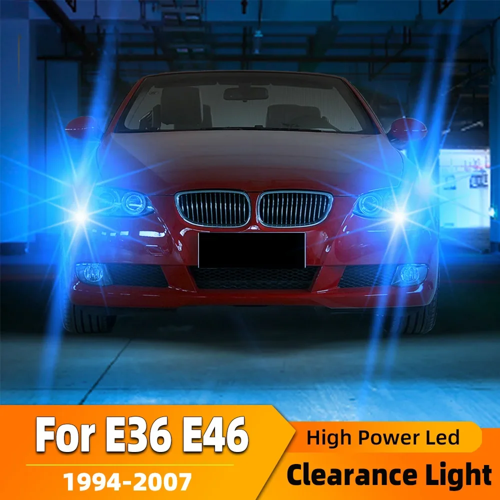 

2pcs LED Parking Light For BMW 3 Series E46 E36 Accessories 1994-2007 1999 2000 2001 2002 2003 2004 2005 2006 Clearance Lamp