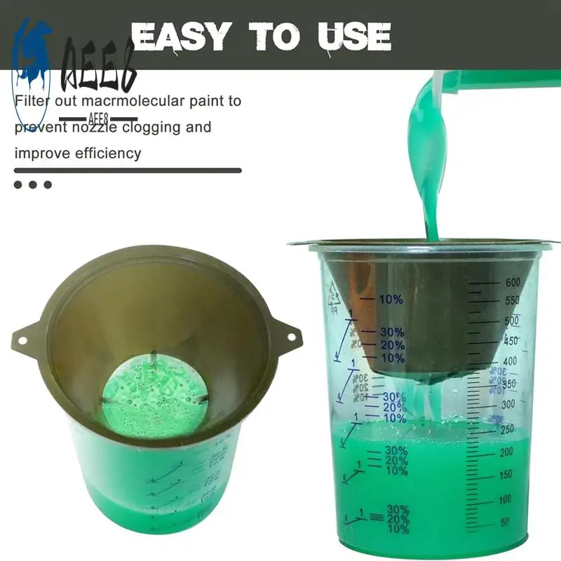

AEE8-50Pcs Paint Filter,100MM Paint Filter Strainer With Fine Nylon Mesh Reusable Industrial Nylon Mesh Paint Filter