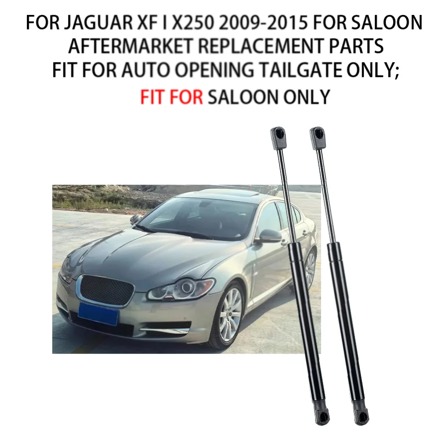 2pcs Tailgate Rear Boot Gas Struts for Jaguar XF I X250 2009-2015 Saloon 348mm - view 2