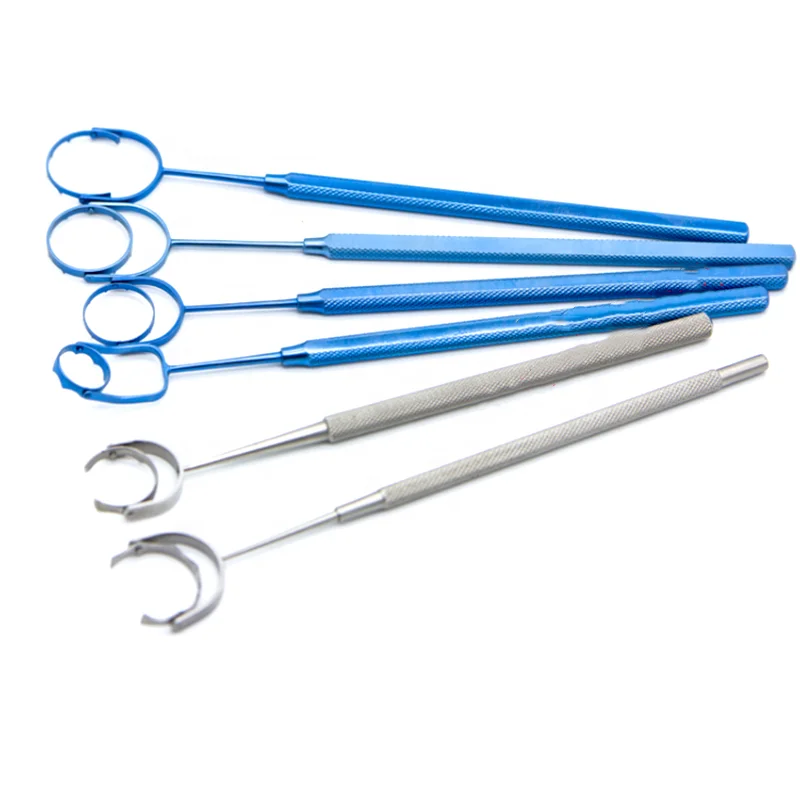 

Hofman-Thornton Fixation Ring Swivel Head Ophthalmic Hook Eye Surgical Instrument