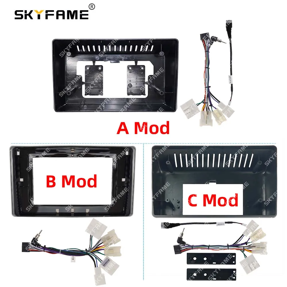 SKYFAME Car Frame Fascia Adapter Android Radio Dash Fitting Panel Kit For Toyota  Toyota Raize Veloz Avanza