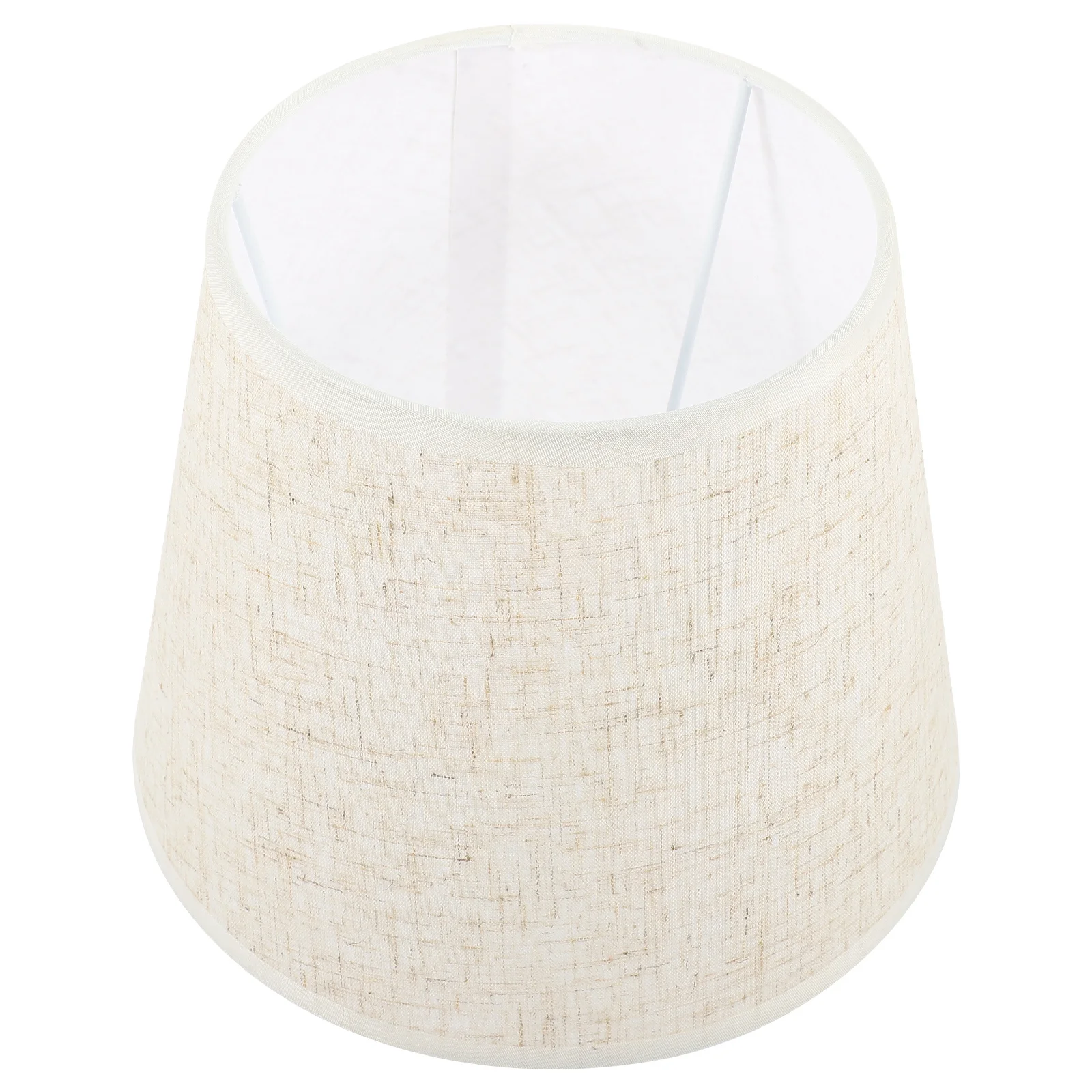 عاكس الضوء من الكتان لمصباح أرضي لطاولة المكتب استبدال غطاء من القماش غطاء خفيف مزخرف بجانب السرير للاستخدام المنزلي والمكتب #3