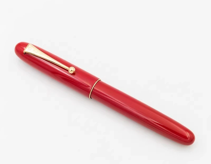 No.20, raw lacquer, vermilion/black, pen