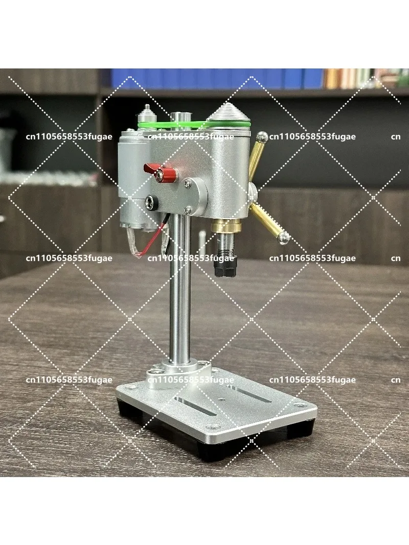 High-Precision Mini Bench Drill, Small 220V Micro Watch Repair Drilling Machine, Precision Handheld Drill