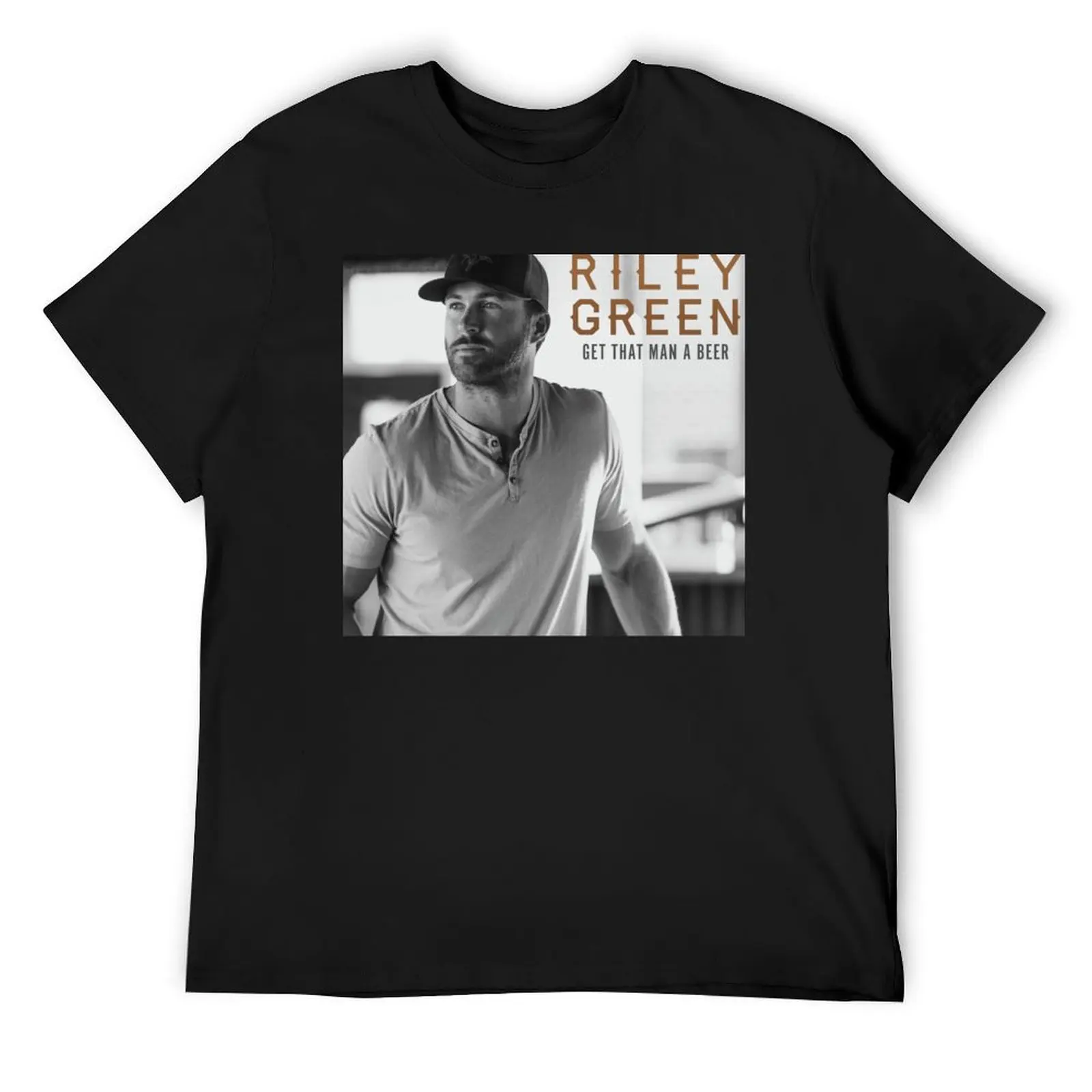 

Andriyani RILEY Tour 2019, ЗЕЛЕНЫЙ Andriyani Get That Man a Beer, футболка, одежда на день Святого Валентина, футболки для мужчин