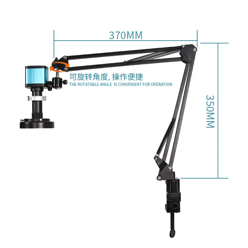 High definition microscope 130X cantilever bracket electron magnification
