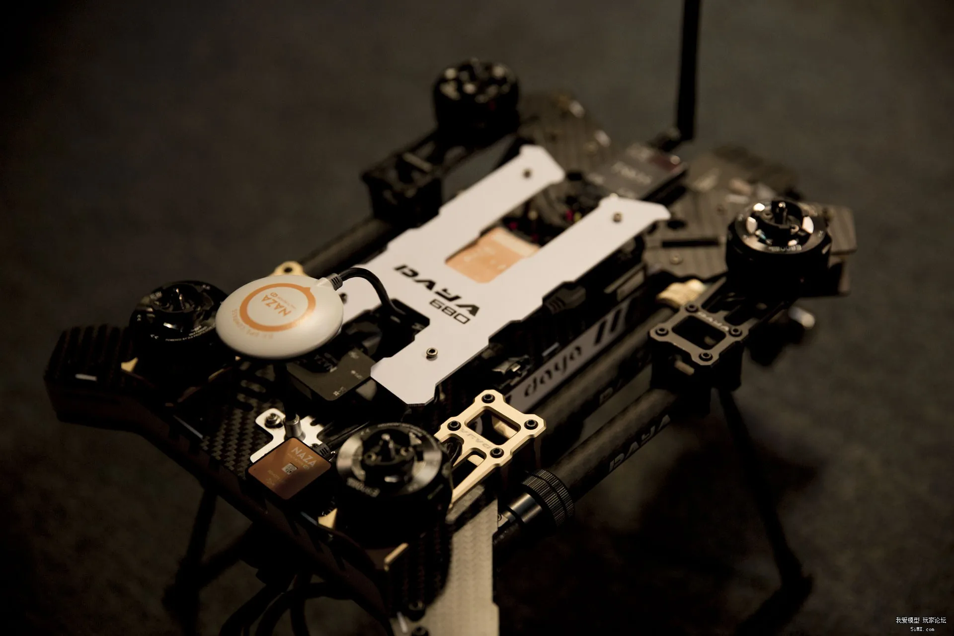 Daya DAYA-680 multi-rotor 3K carbon fiber folding rack, four-axis rack, drop-resistant and explosion-resistant