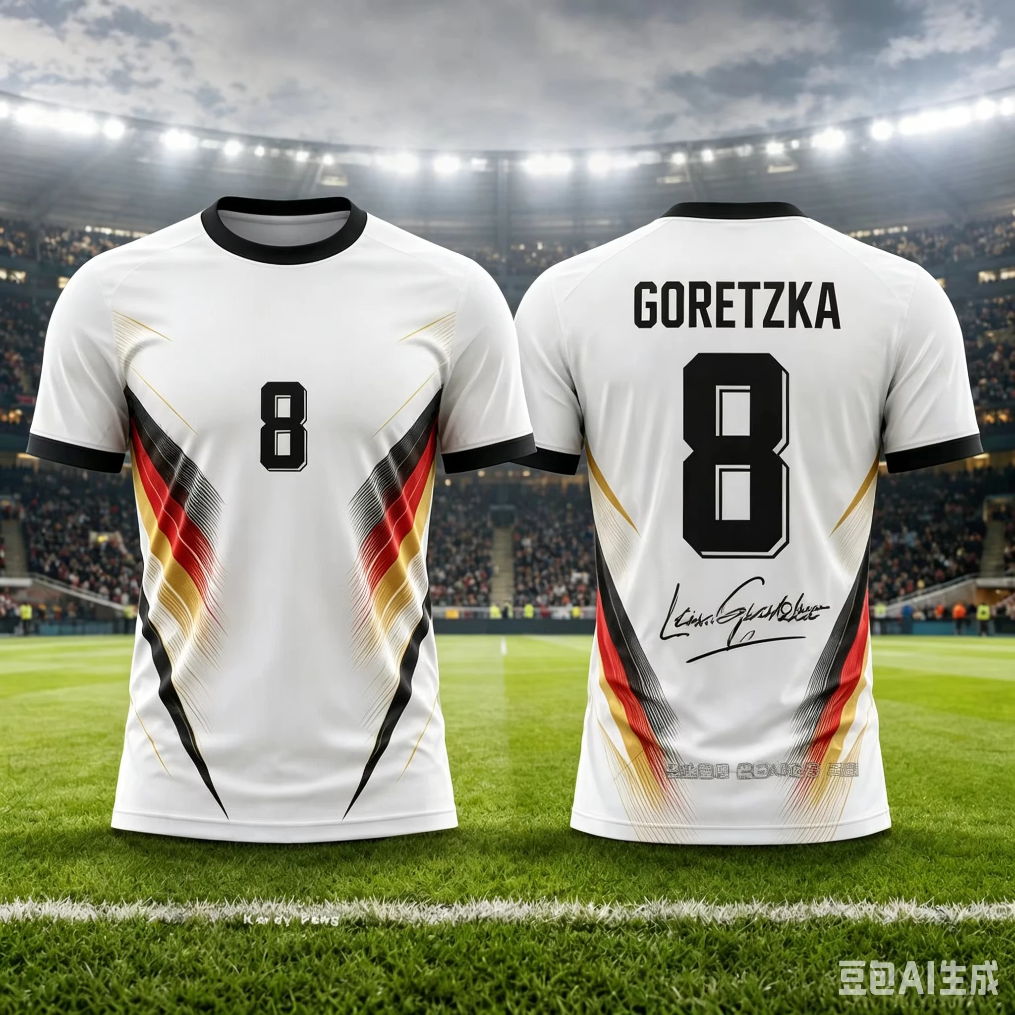 2026 Germany Football Team Jersey Special Edition T-shirt Casual Outdoor Training Suitable for Both Adults and Children