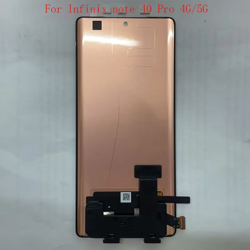 Оригинальный AMOLED для Infinix Note 40 Pro 4G/5G X6850, X6851, ЖК-экран + сенсорный дигитайзер для замены INFINIX Note 40 Pro