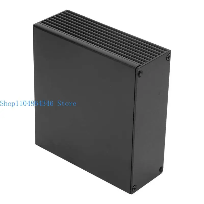 

652F Aluminium Box Instruments Cool Box Project Circuit Board Instrument Power Distribution Box Heat Management 110x40x100mm