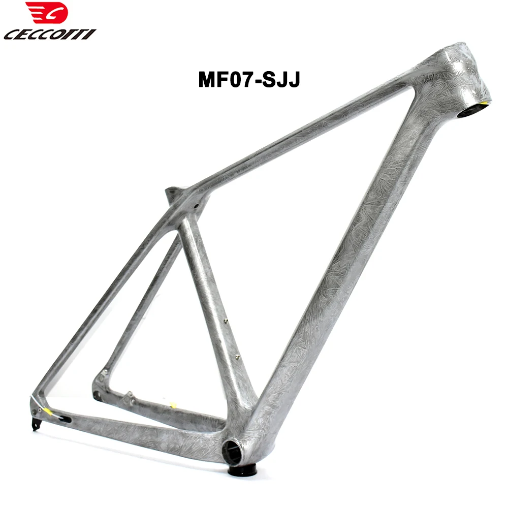إطار كربون جبل CECCOTTI، لون مخصص لـ 29er MTB، تصميم كابل Hidde بالكامل