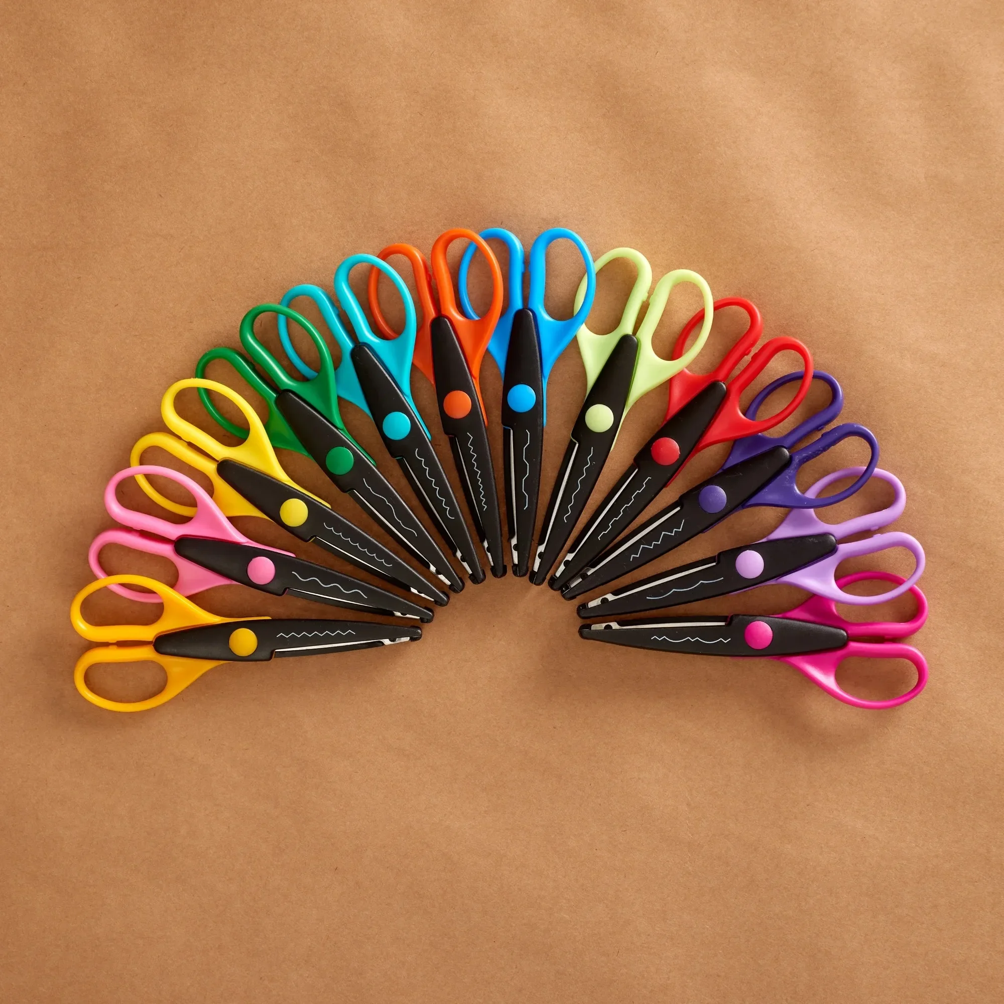 Hello Hobby 6.5" Decorative Edge Scissors, 12 Pieces scissors  scissors stationery