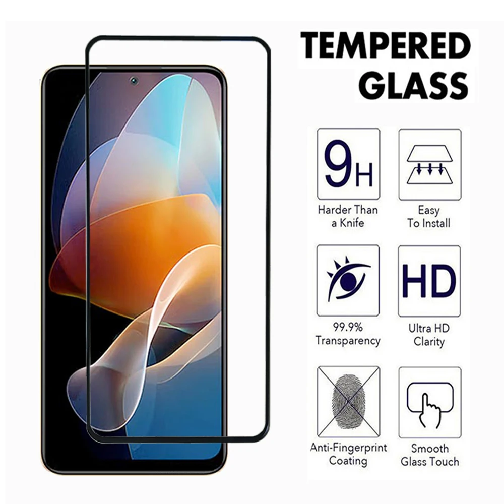 Glass For xiaomi Redmi Note 13 12 Pro Plus 4G 5G Tempered Glass For Redmi 12S 12C 13C 12T Pro 4G 5G Screen Protector glass Film