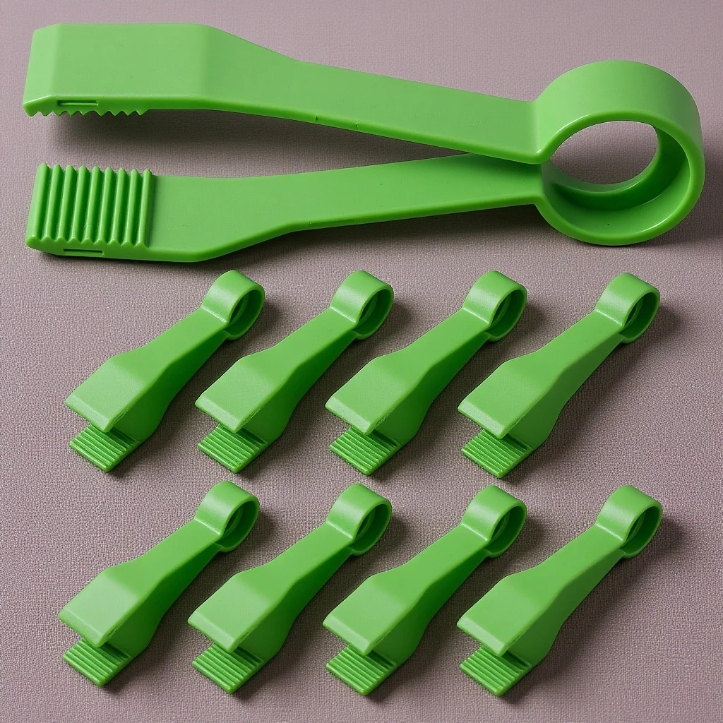 

10Pcs Preschool Tweezers for Kids Early Skill Development Aids Plastic Forceps for Counting Training and Science Experiments