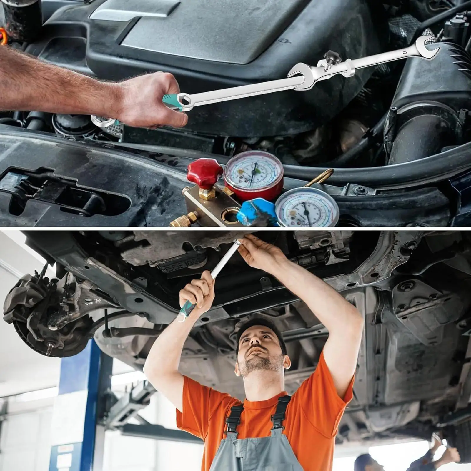 وجع موسع أداة بار لوازم إصلاح الثقيلة مع عدم الانزلاق قبضة والعتاد مدفوعة تمديد وجع لإصلاح السيارات