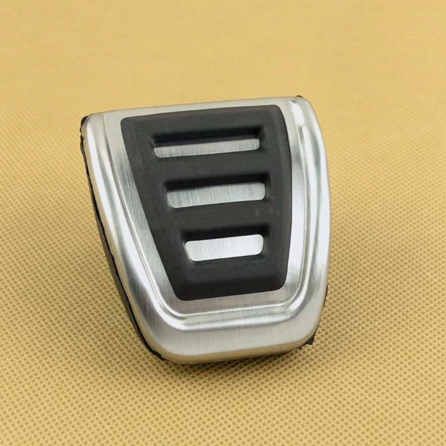 3Pcs/Set Car Clutch  Accelerator Pedal Footrest Pad Covers For Skoda Fabia for volkswagen VW Polo 9N 6R Bora Golf MK4 IV