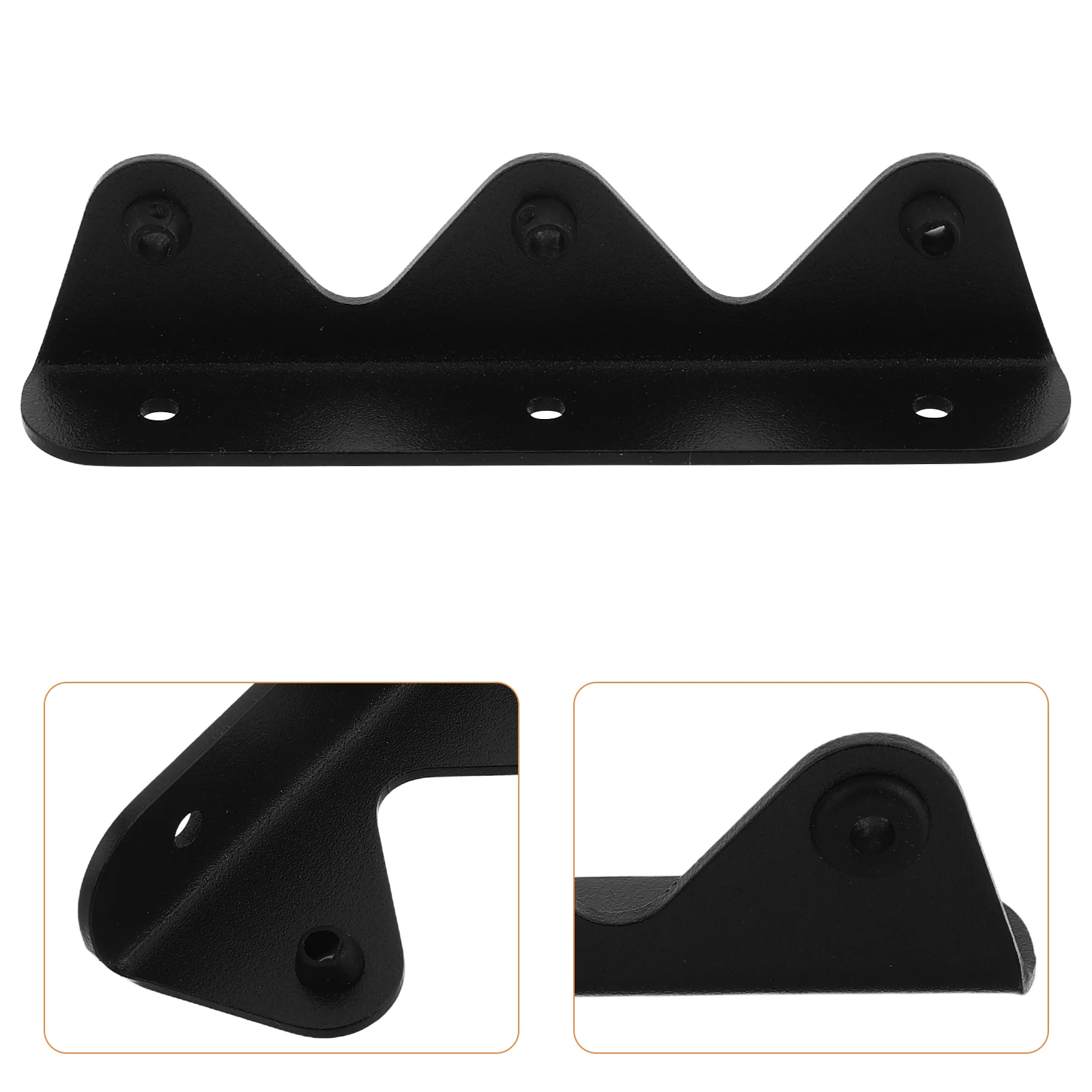 

1 Pair Rv Cabinet Anti-Dropping Baffle Waterproof Metal Hanging Fence Secure Storage Retaining Barrier For Travel Essentials