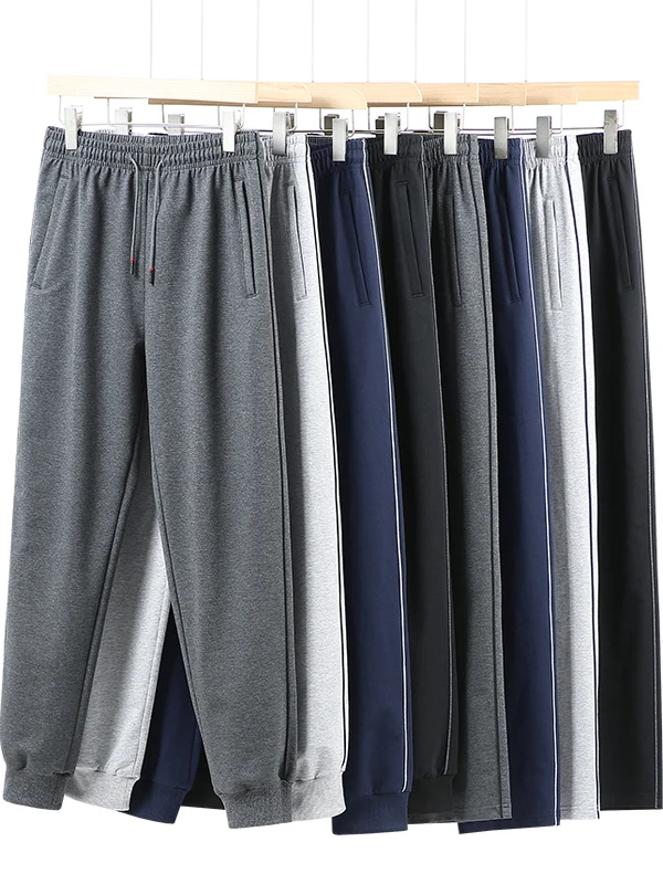 

Свободные мужские спортивные повседневные брюки с эластичной резинкой на талии, мешковатые спортивные штаны, несколько цветов, спортивные штаны очень большого размера