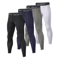 Pantalons de compression pour hommes, collants, leggings pour la course à pied, l'entraînement, le sport, le fitness, séchage rapide, pantalons d'entraînement 1