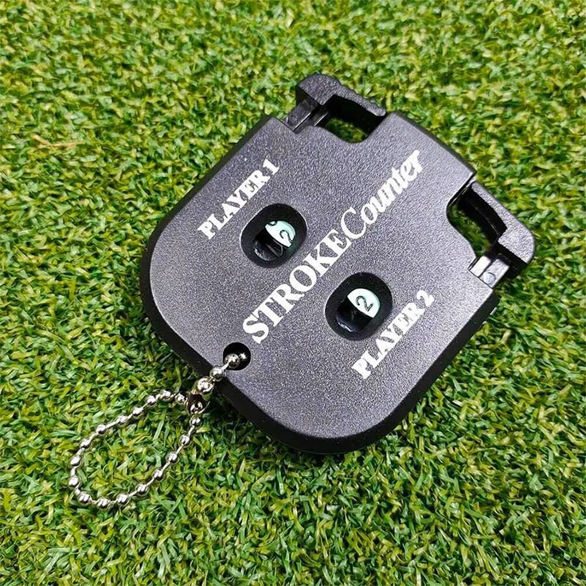 Mini Handy Golf Shot Count Stroke Putt Score Counter Two Digits Scoring Keeper With Key Chain Golf Accessories Golf Training Aid