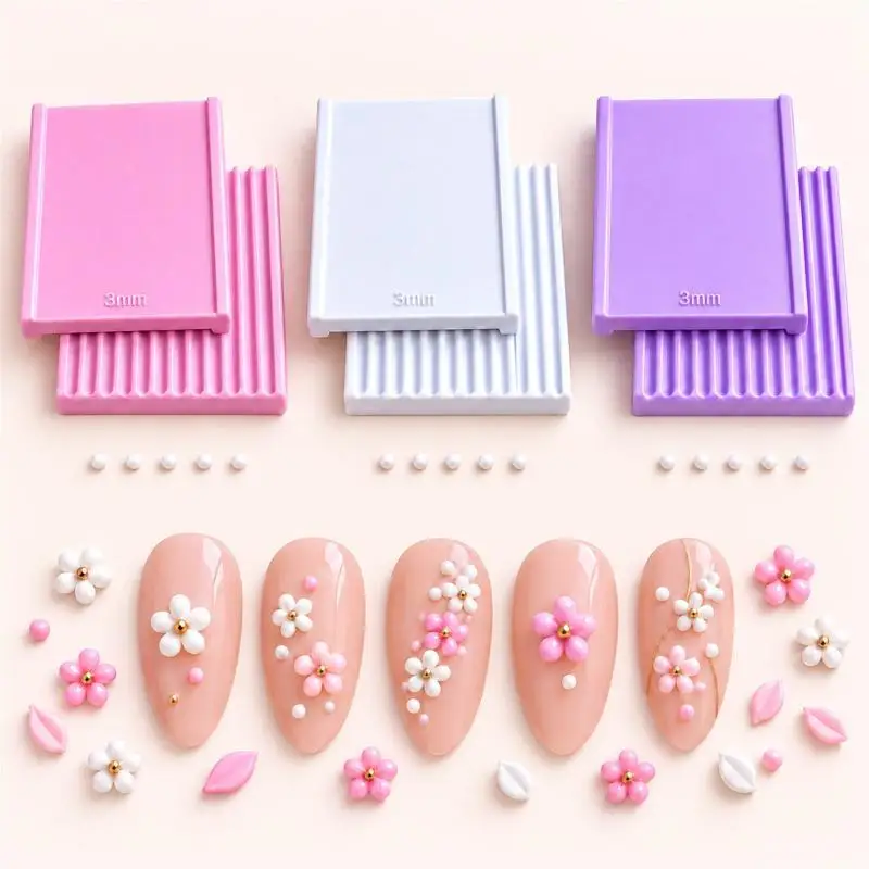 3mm Clay Gel Ball Maker Pottery Hand Rolling Shaping Tool Nail Art Carving Mold DIY Jewelry Earrings Handmade Craft Supplies