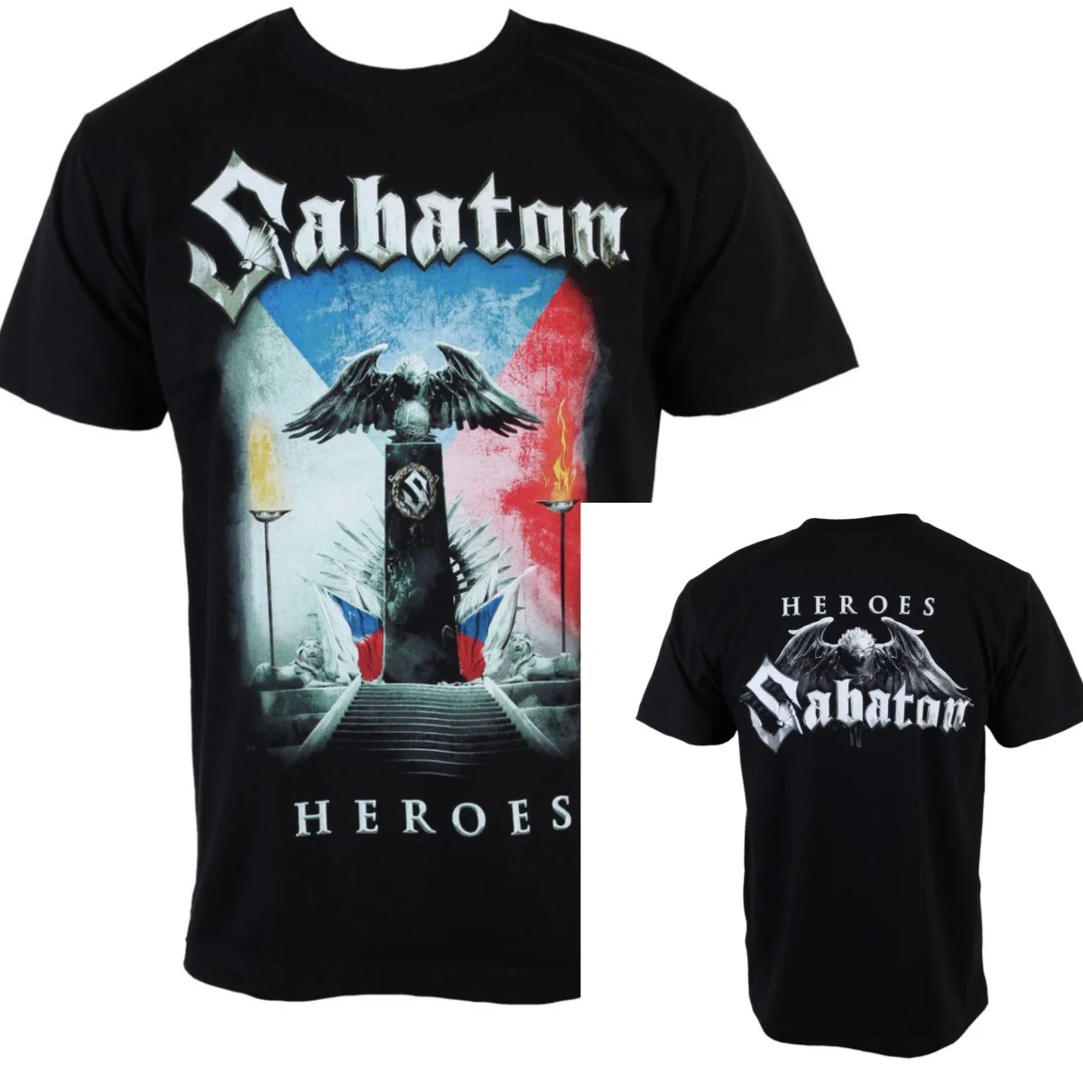 Summer Sabaton Graphic Cotton T-shirt Unisex Summer Short Sleeve Fashion Brand Tee Luxury Casual Vintage Tees