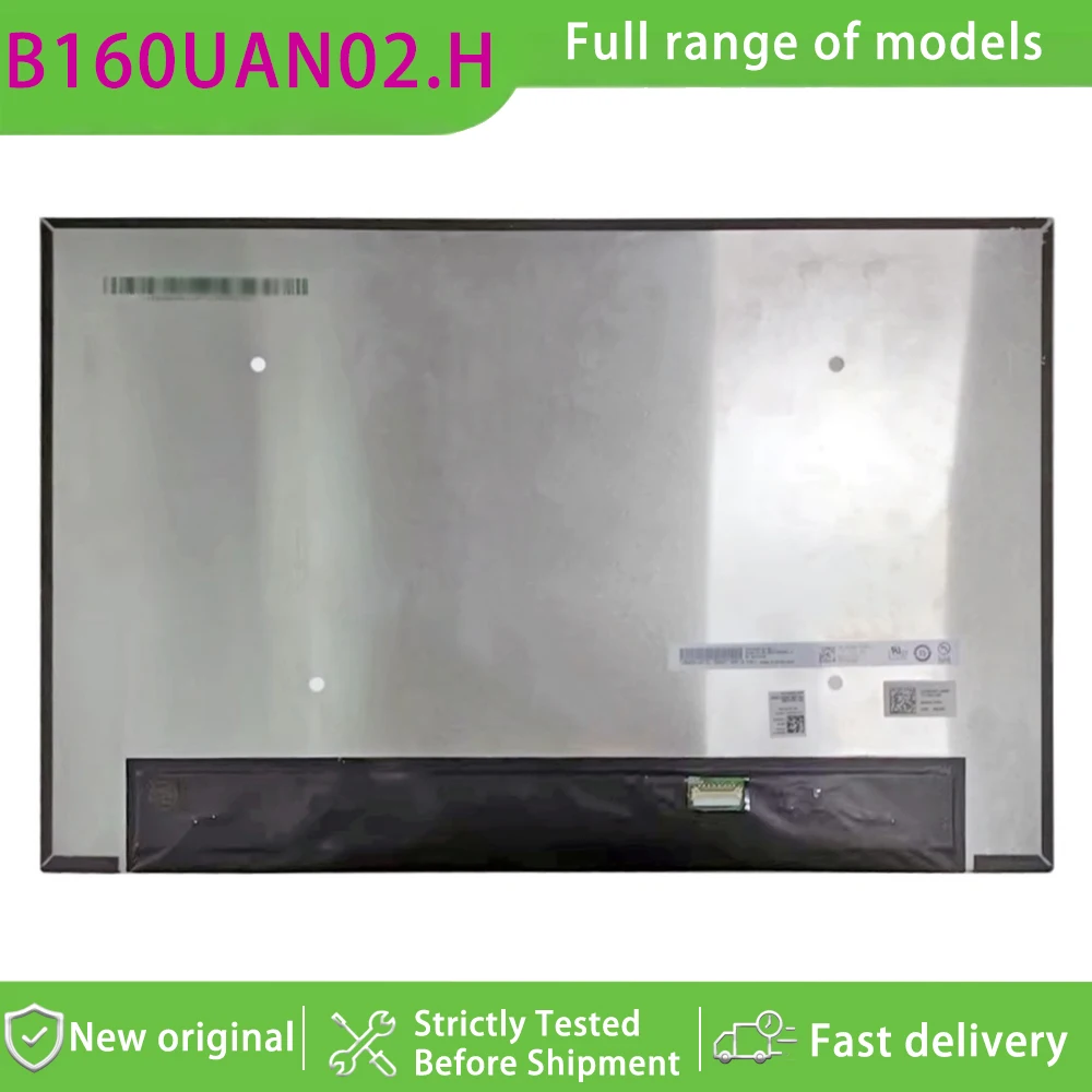 B160UAN02.H 16.0 Inch Wuxga 10 Aspect Ratio Ips Grade Lcd Display Panel Matte Non-touch  for Laptop Assembly Replacement Part