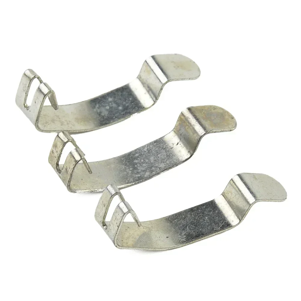 3x Air Filter Housing Box Spring Clip Clamp Fit For BMW E38 E34 E32 13711716113 Silver Stainless Steel  Accessories For Vehicles