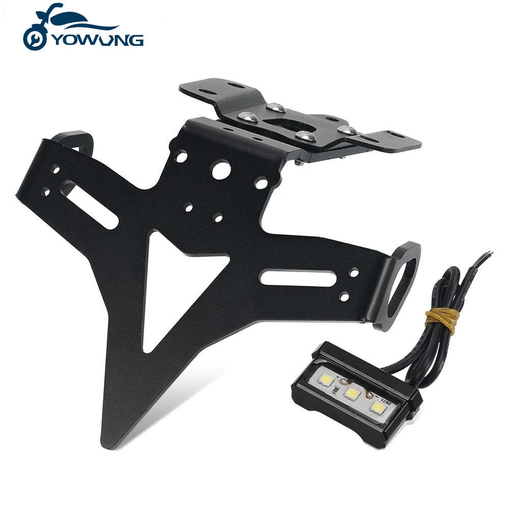 

YZFR7 2024 Motorcycle License Plate Holder Bracket Rear Tail Tidy Fender Eliminator For Yamaha YZF R7 2021 2022 2023 2024