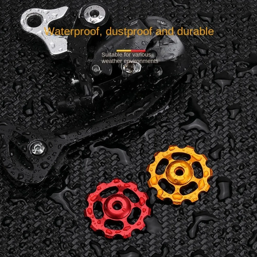 Aluminum Alloy Bicycle Jockey Roller 11T Pulley Guide Roller MTB Jockey Wheel 5 Colors MTB Road Bicycle Rear Derailleur