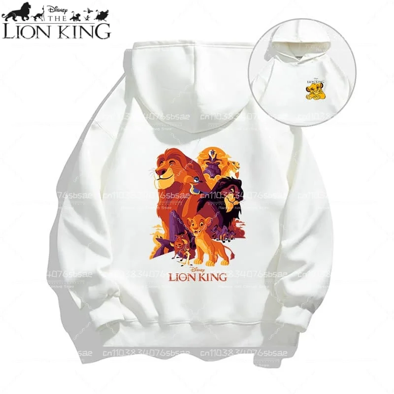 حار الأسد الملك سيمبا الأطفال هوديي للبنين سميكة طويلة الأكمام الملابس الخريف الكرتون الشكل الفتيات هوديس مع قبعة البلوز