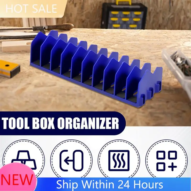 A78K New Tool Box Organizer, 10 Slots Plier Organizer Rack With Nonslip Rubber Base, Extendable Plier Holder And Cutter Shelves