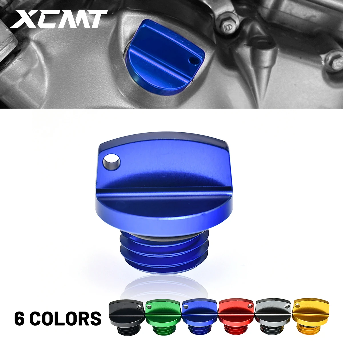 

M20*2.5 Oil Filler Cap Plug For Yamaha YZ 65 80 85 125 250 YZ250F YZ450F YZ125X YZ250X T-MAX XSR900 MT-09 FZ-09 Accessories