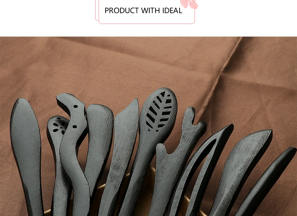 Klassische elegante Holz Haarnadel chinesische einfache Haar Stick Clip Frauen Mädchen traditionelle Stäbchen Haar Gabel Kopfbedeckung Zubehör – Detail 5