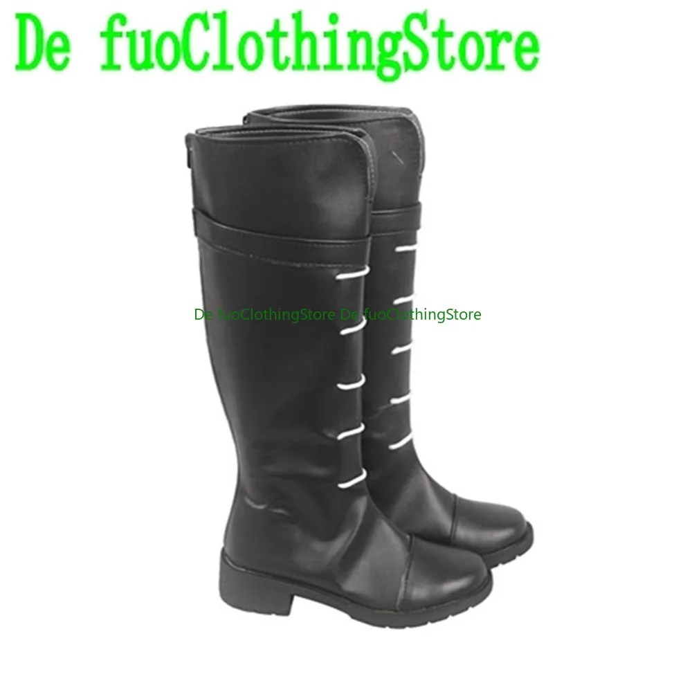 Defuo Shoes Store Cosplay Shoes Castlevania Alucard Boots GameAnime Game Role-playing Halloween Party Props Shoes Boots