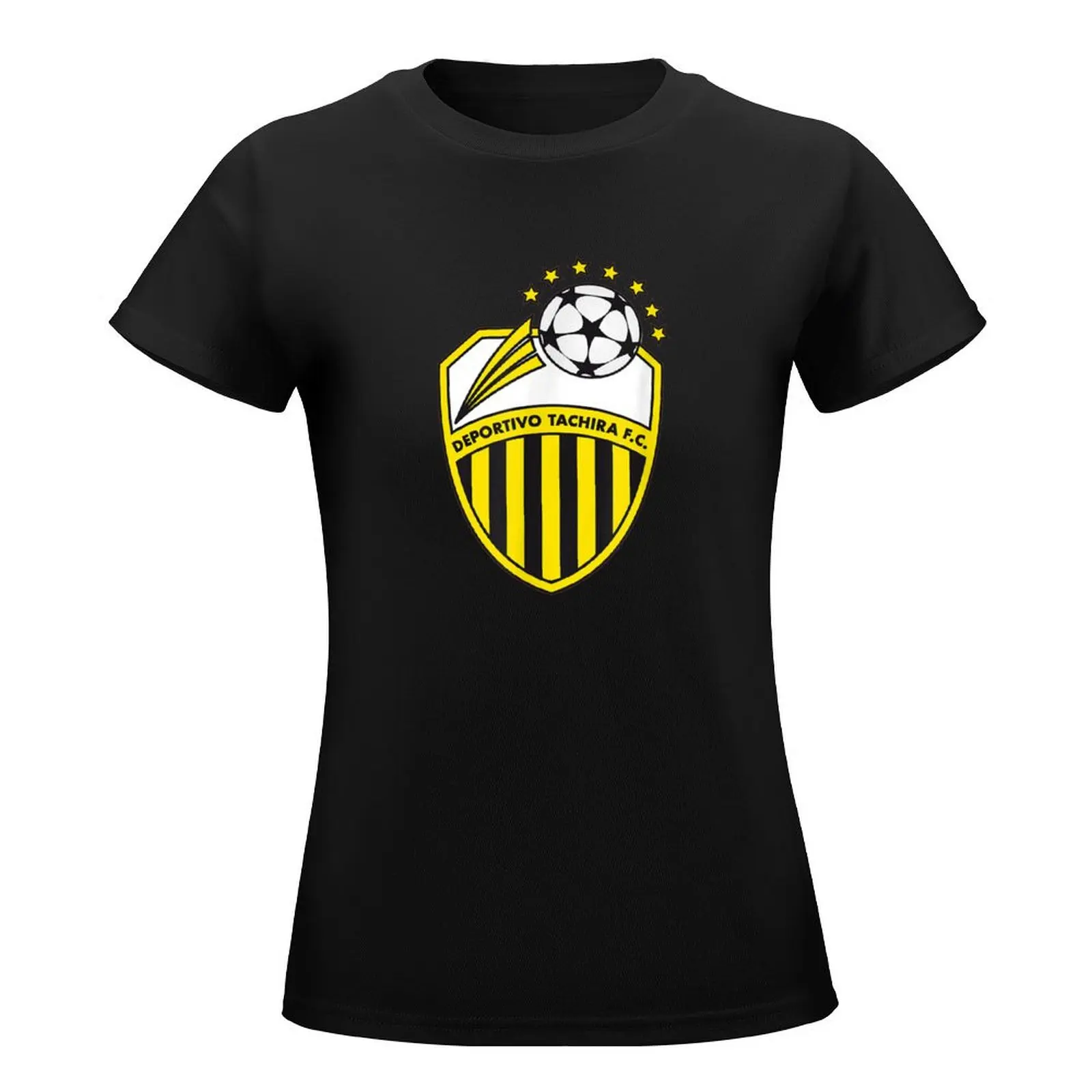 Deportivo Futbol Tachira Venezuela T-Shirt summer tops female shirts graphic tees rock and roll t shirts for Women