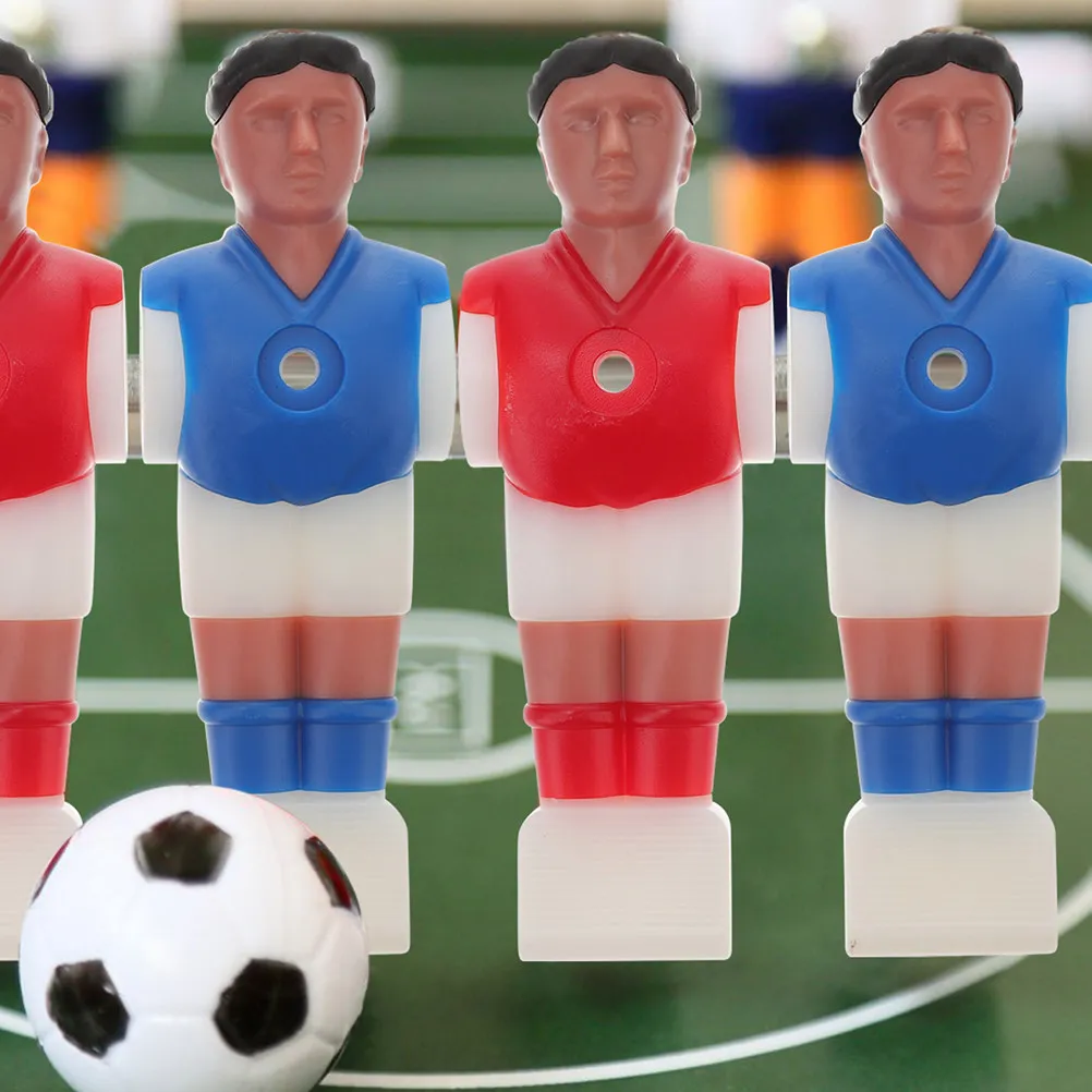 

8Pcs Standard Size Football Machine Players Table Football Replacement Figures Foosball Accessories Replacement Soccer Player