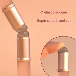 Upgrade Silicone Lip And Concealer Makeup Brushes Pink Silicone Brush For Lip Balm Lip Gloss Lip Stick MultiFunction Brush