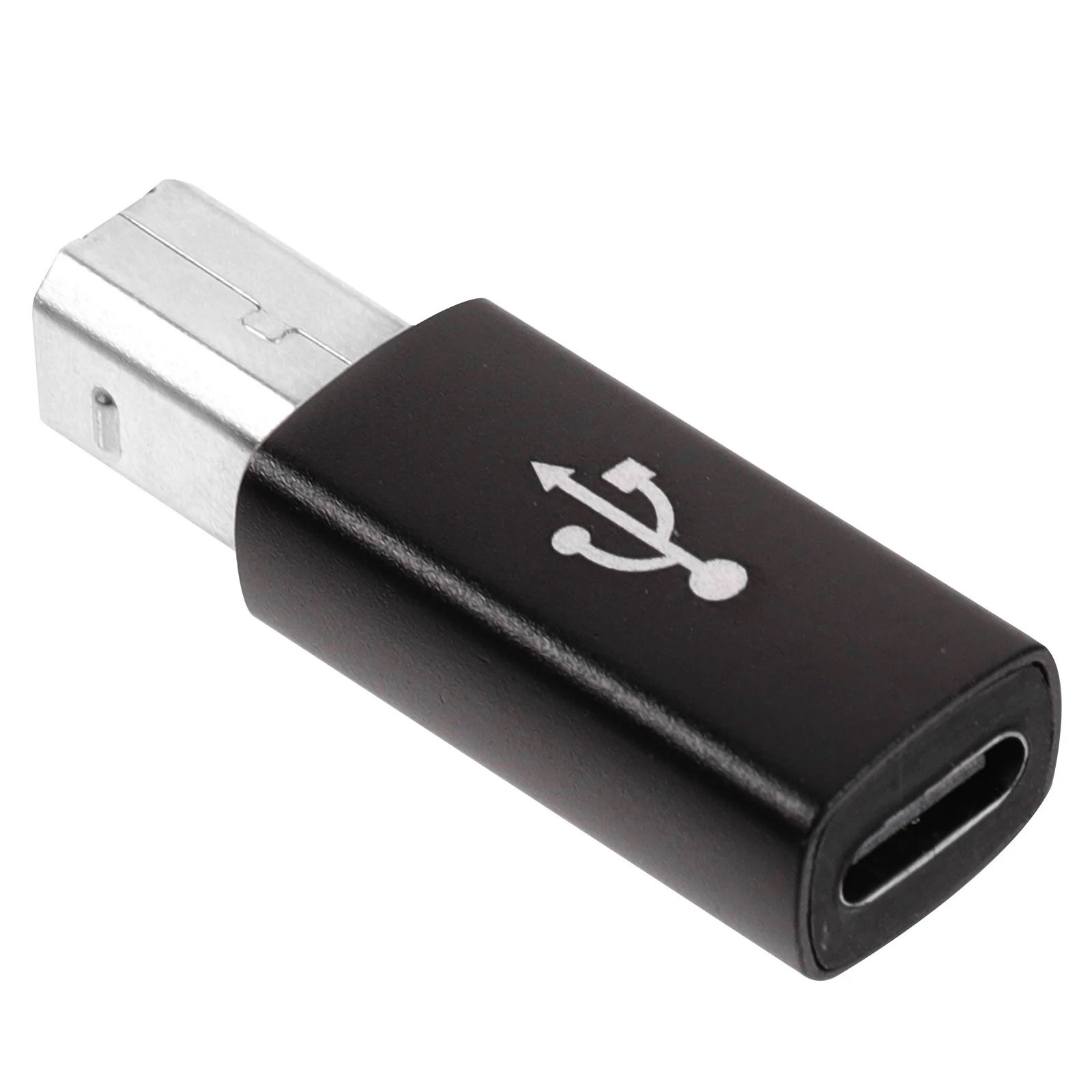

Type-C Female to Male Metal Adapter Sturdy Aluminium Alloy for Electrical Piano Electronic Drum Mixer Audio USB Conversion