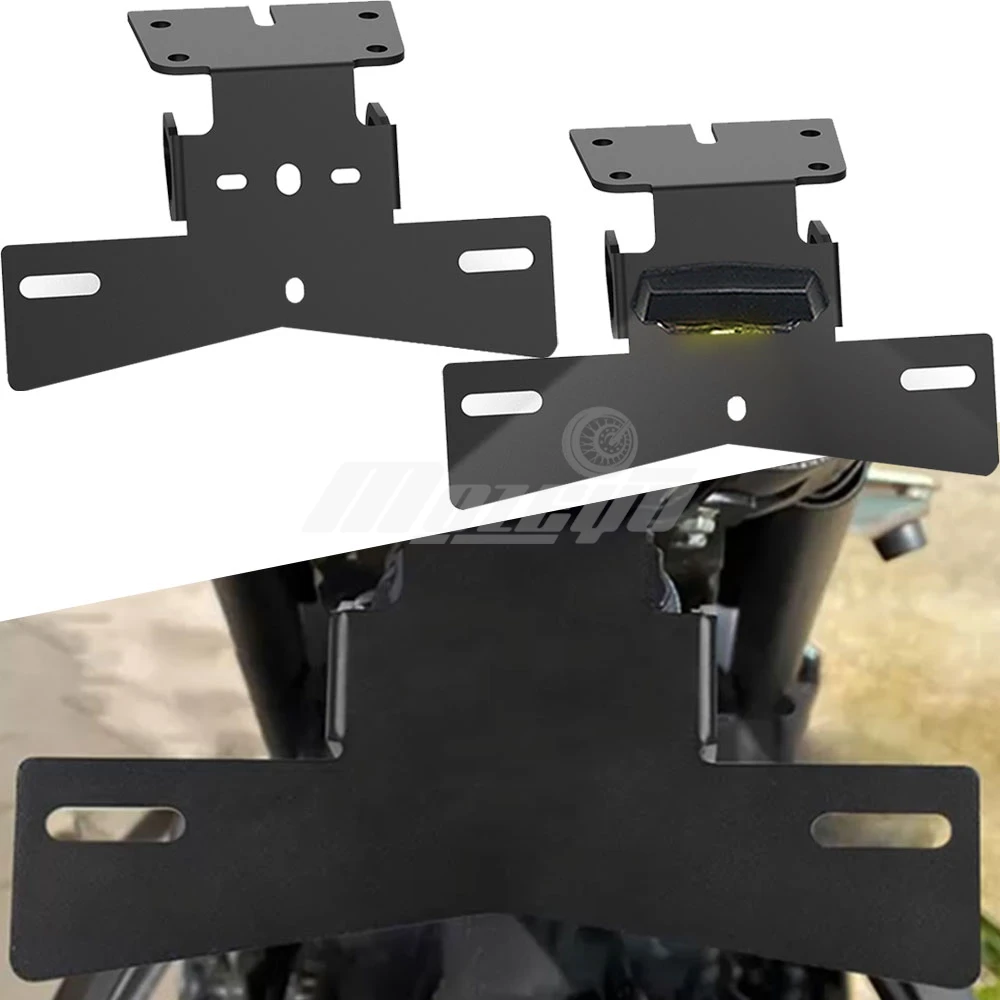 

License Plate Holder LED Light Motorcycle Accessories Tail Tidy Fender Eliminator FOR YAMAHA MT-07 MT07 2021 2022 2023 2024